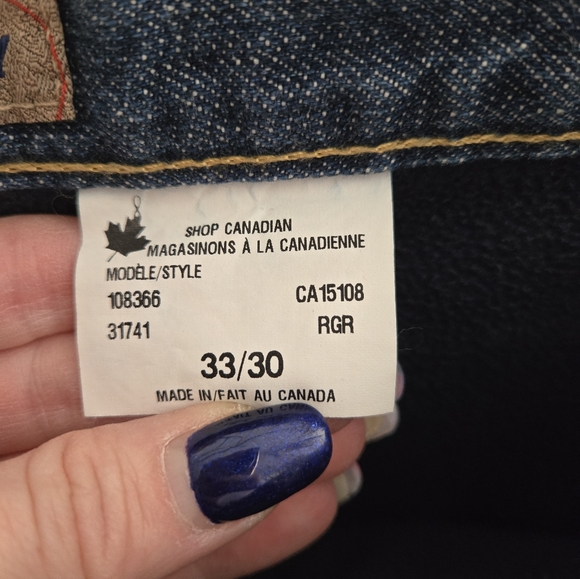 HATHAWAY Denim Fleece Lined Jeans - Picture 12 of 13